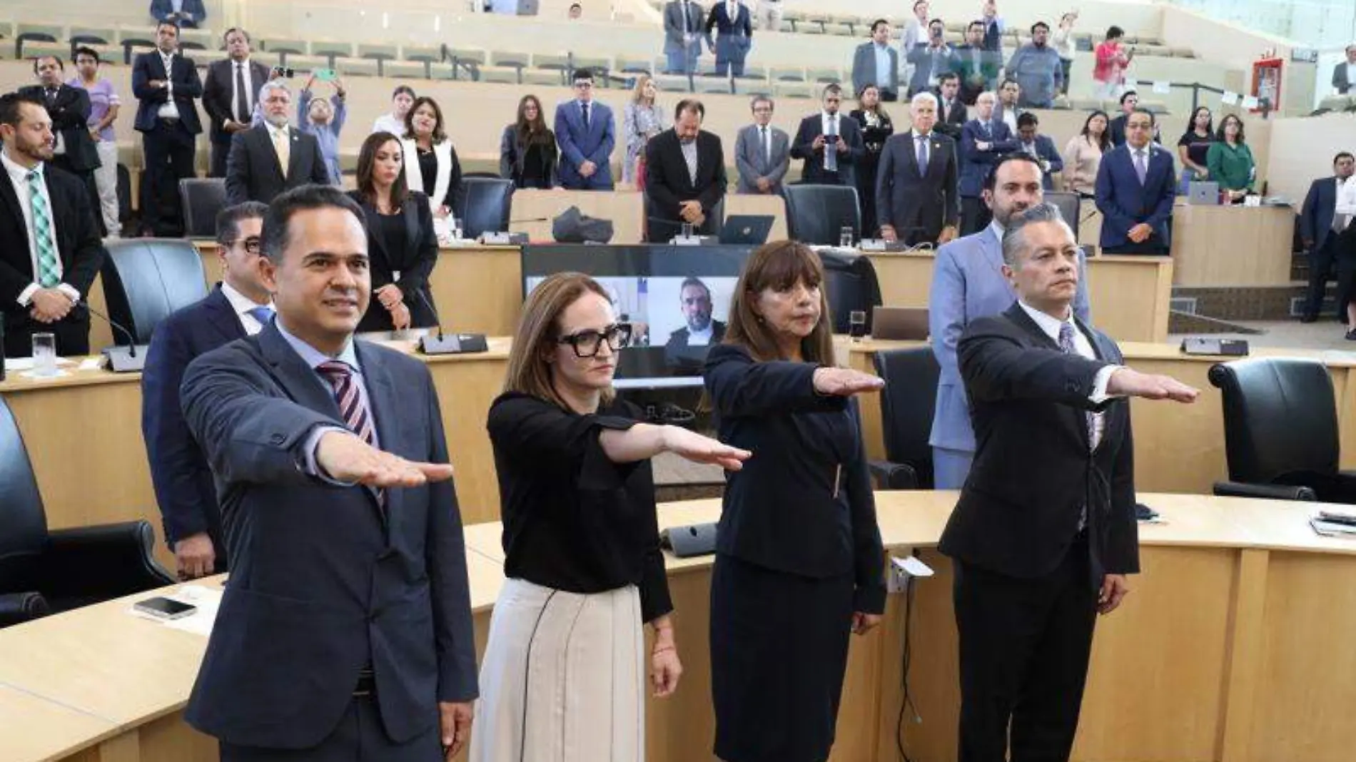 TOMAN PROTESTA AL CARGO__MAGISTRADOS DEL TJA Y CONSEJO DEL PODER JUDICIAL